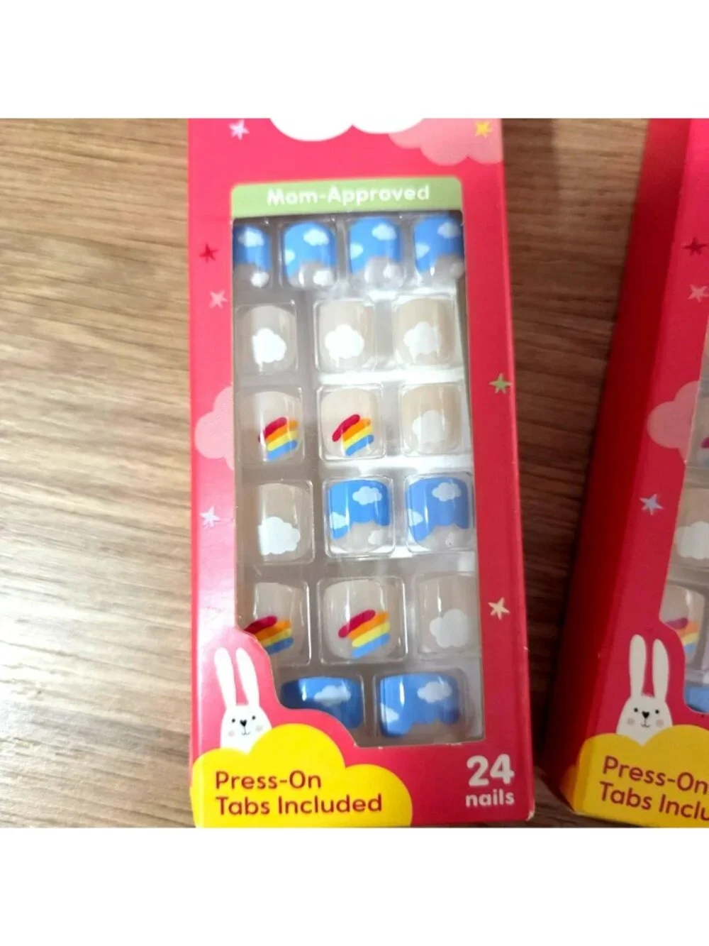 Pink by Kiss Selena kids' press-on nails lot of 3